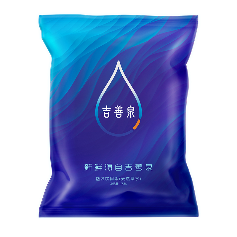 吉善泉袋裝水7.5L